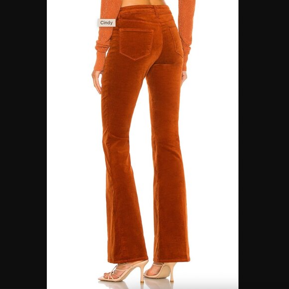 L'Agence Bell High Rise Flare Pants in Rust Brown size 29 - Picture 12 of 12